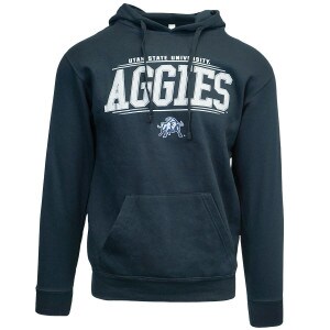 Utah State University Aggies Bull Navy Hoodie